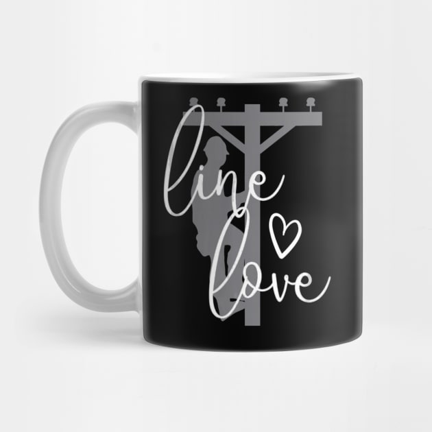 Line Love Electrical Linemans Wife or Girlfriend by mazurprop